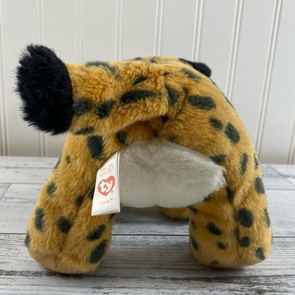 RARE Ty‎ Classic 10" Lynx "Larry" Plush Beanie Boos - Picture 10 of 13